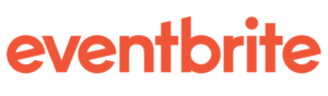 Eventbrite logo in orange text on a white background